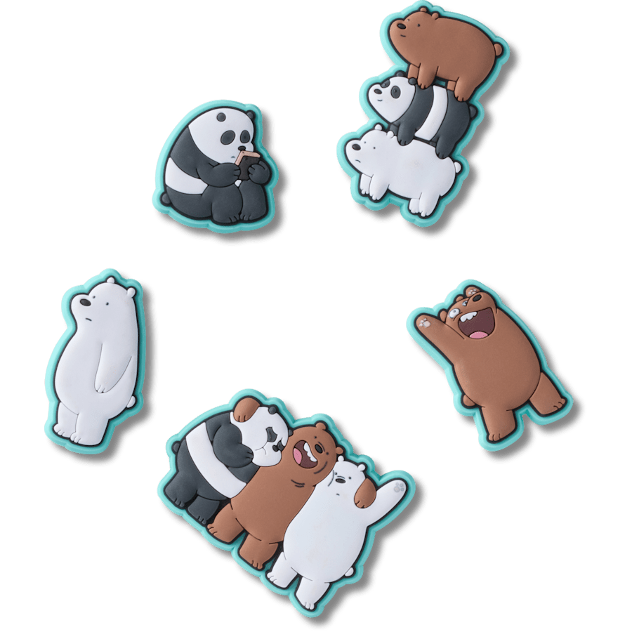 Crocs - We Bare Bears 5 Pack Jibbitz™ charms