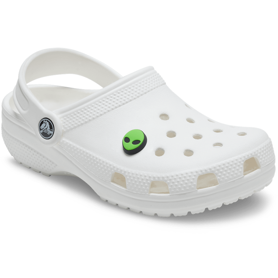 Crocs - Tiny Green Alien Head Jibbitz™ charms