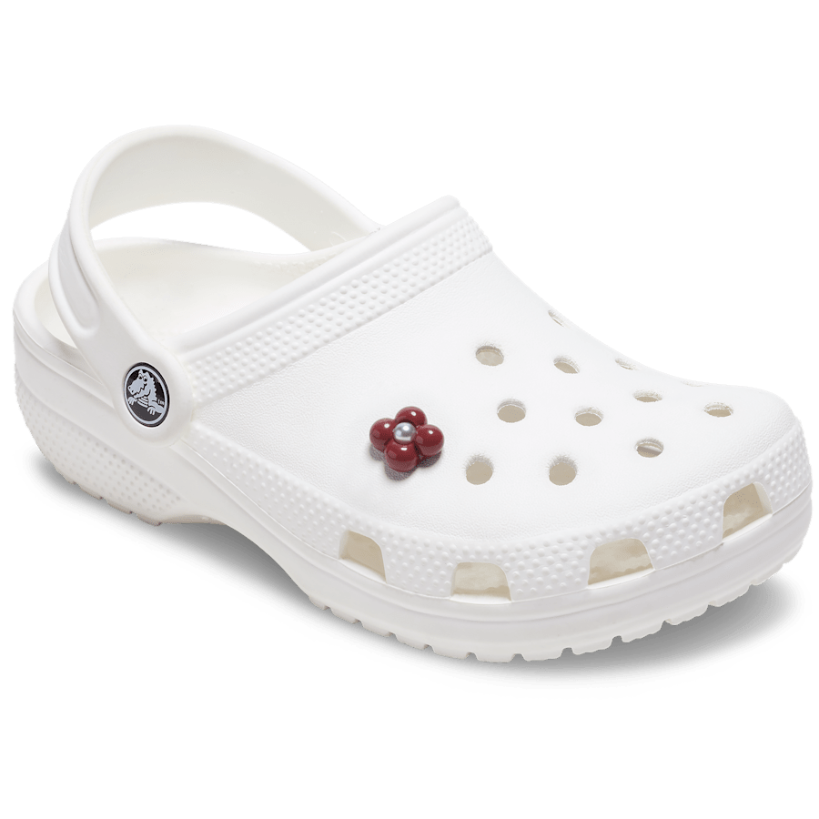 Crocs - Expressive Floral Maroon Jibbitz™ charms