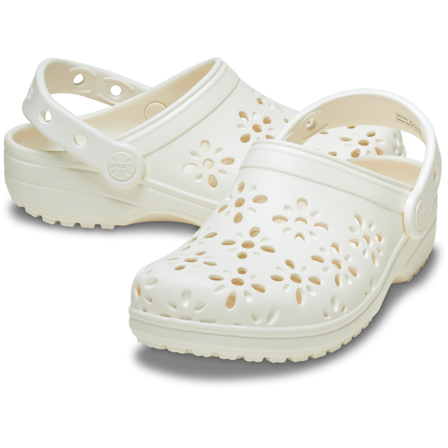 Crocs - Classic Floral Cut-Out Clog