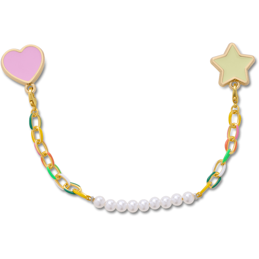 Crocs - Pearl and Rainbow Bag Chain