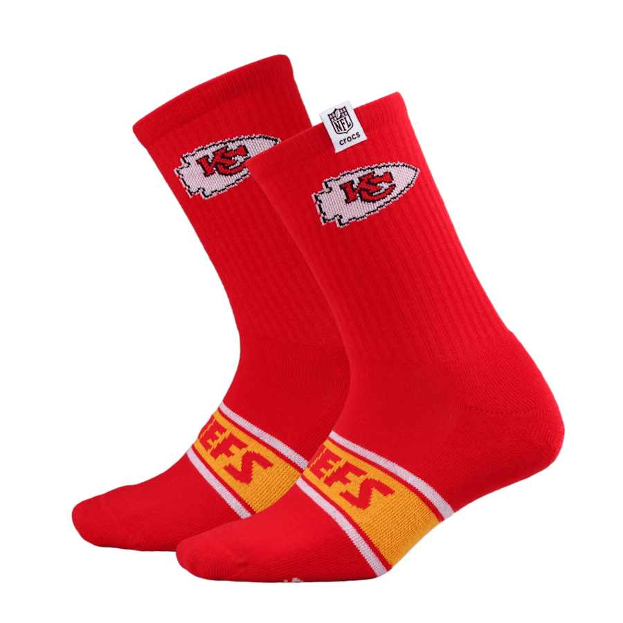 Crocs - NFL Kansas City Chiefs Crocs Socks